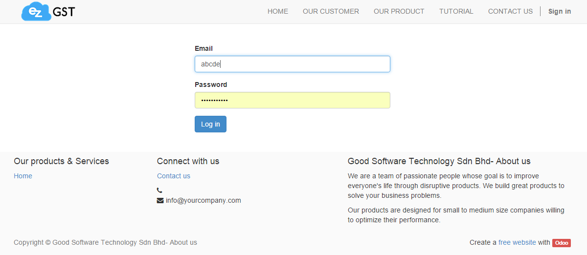 Odoo CMS - a big picture