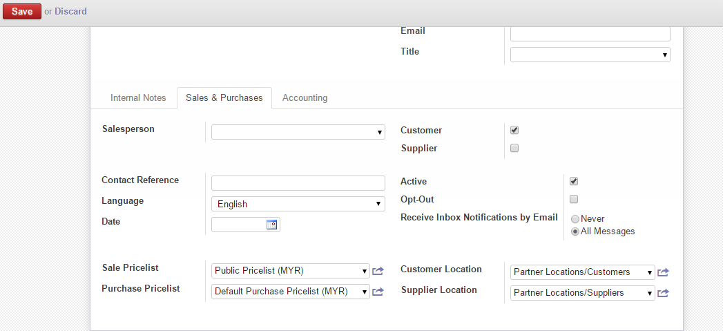 Odoo CMS - a big picture